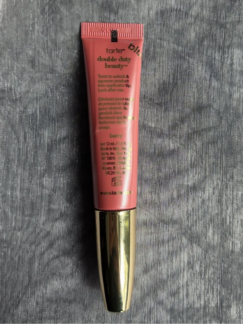 New Tarte Blush Tape Liquid Blush – Shade Berry. Unopened Full Size!